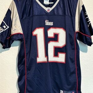 Tom Brady New England Patriots Reebok Football Jersey Authentic NFL XL 12 -18-20